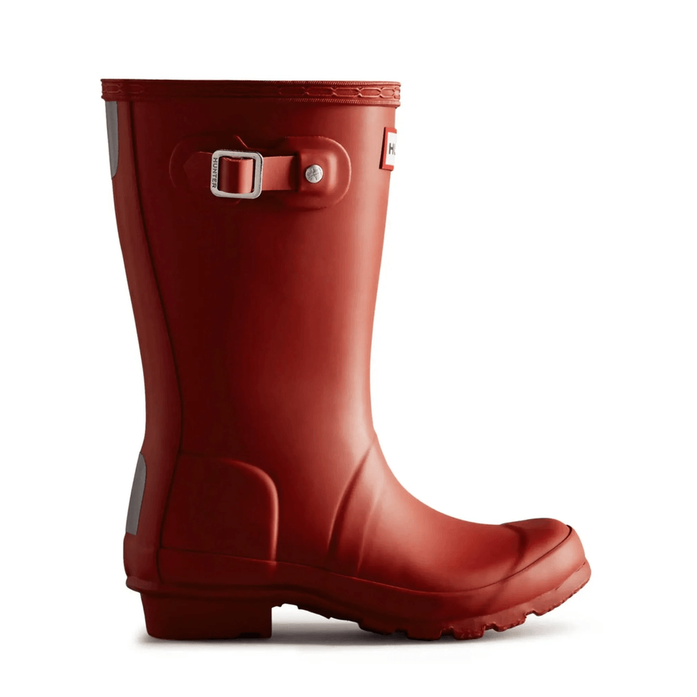 Hunter Original Regenlaarzen Voor Grote Kinderen, Military Red