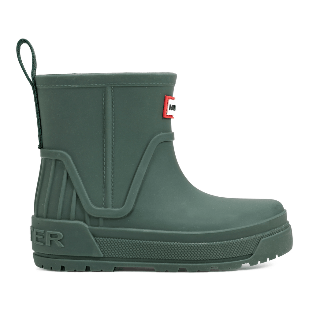 Hunter Grace Waterdichte Regenlaarzen Voor Grotere Kinderen, Medium Groen