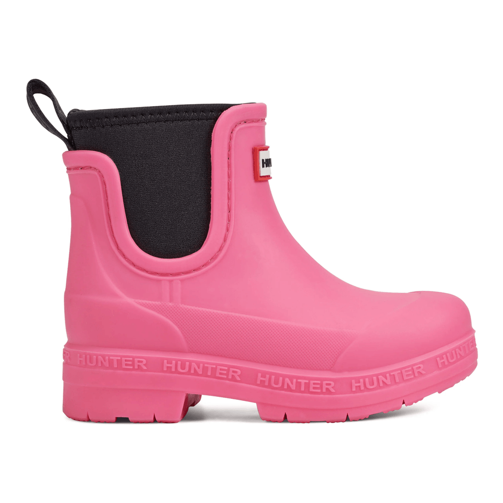Hunter Big Kids Lass Waterdichte Neopreen Chelsea Laarzen Medium Roze