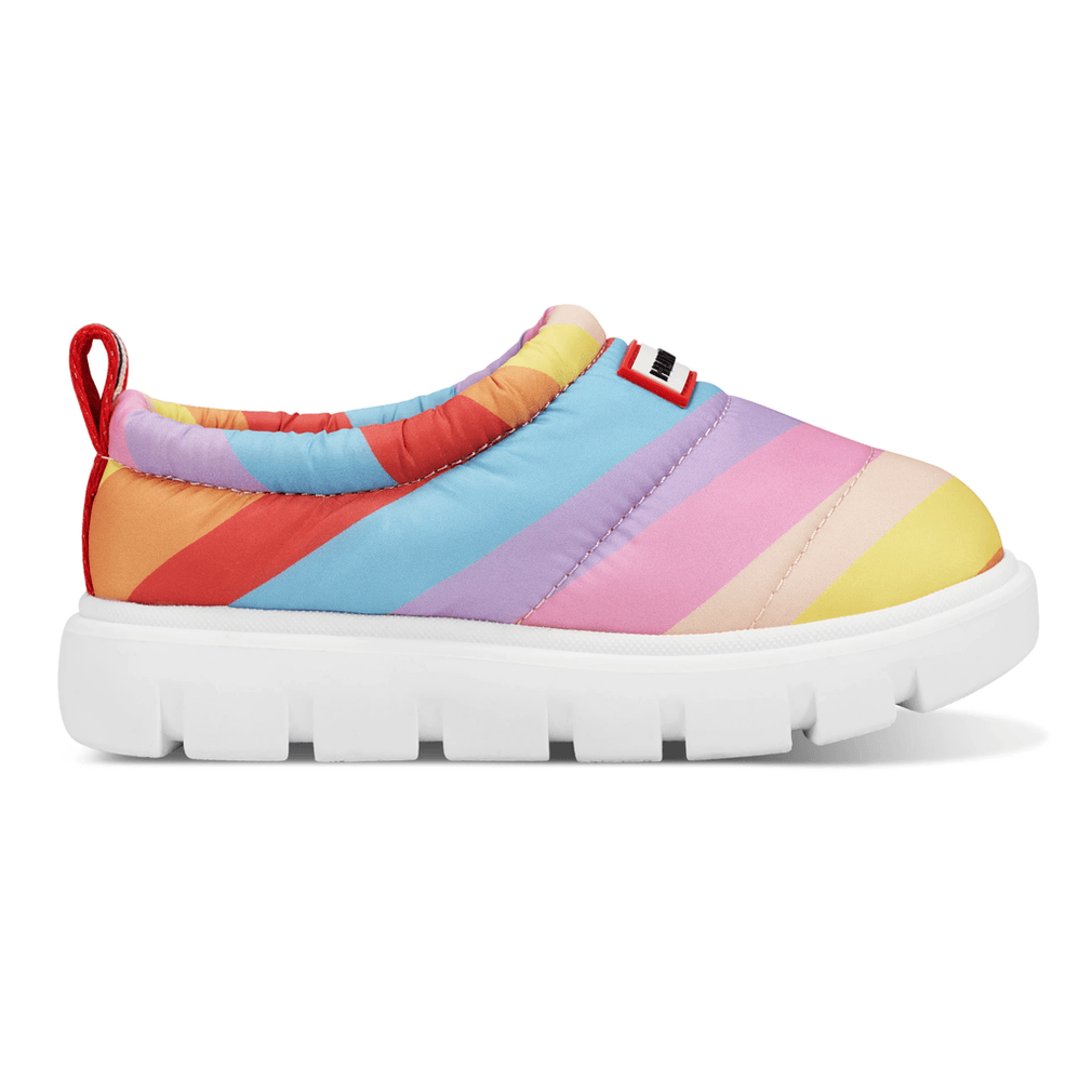 Hunter Kleine Kinderen Cody Lug Zool Geïsoleerde Waterbestendige Instapschoenen Regenboog