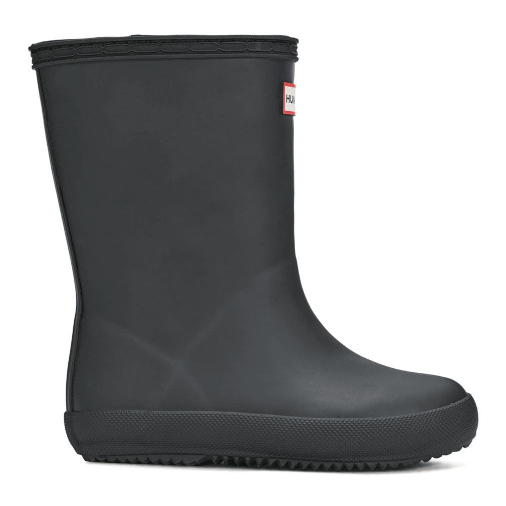 Hunter Little Kids Insulated Rain Boots Black