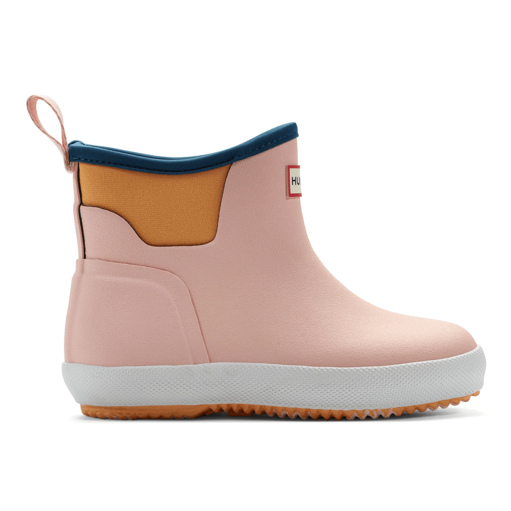 Hunter Little Kids Finley Aantrekbare Waterdichte Regenlaarzen Lichtroze