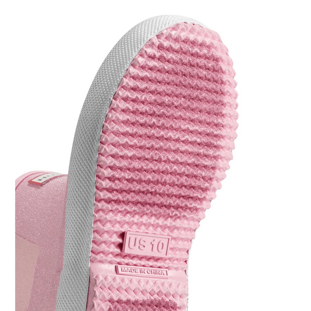 Hunter Finley Lichtroze Regenlaarzen Voor Kleine Kinderen, Waterdicht En Makkelijk Aan Te Trekken