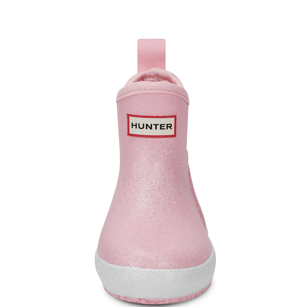 Hunter Finley Lichtroze Regenlaarzen Voor Kleine Kinderen, Waterdicht En Makkelijk Aan Te Trekken