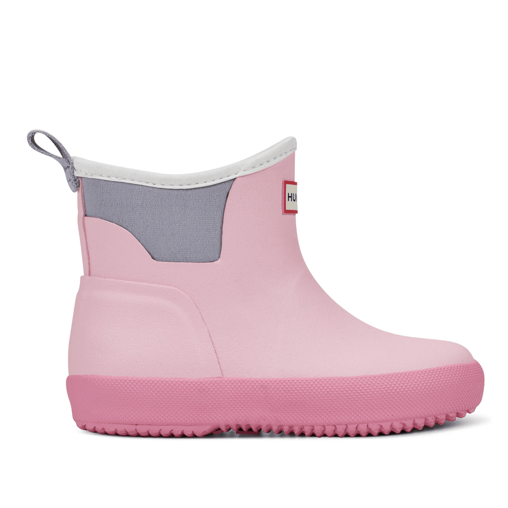 Hunter Regenlaarzen Om Aan Te Trekken Voor Kleine Kinderen, Finley, Medium Roze, Waterdicht