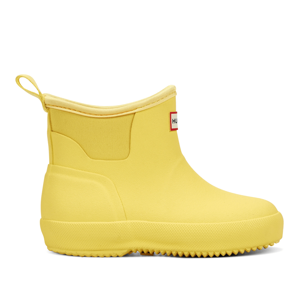 Hunter Little Kids Finley Pull On Waterproof Rain Boots Yellow