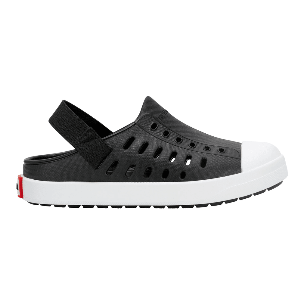 Hunter Little Kids Jaime Instappers Met Slingback, Casual Sneakers, Zwart