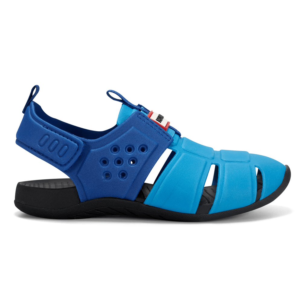 Hunter Little Kids Edosa Slingback Casual Platte Sandalen Lichtblauw