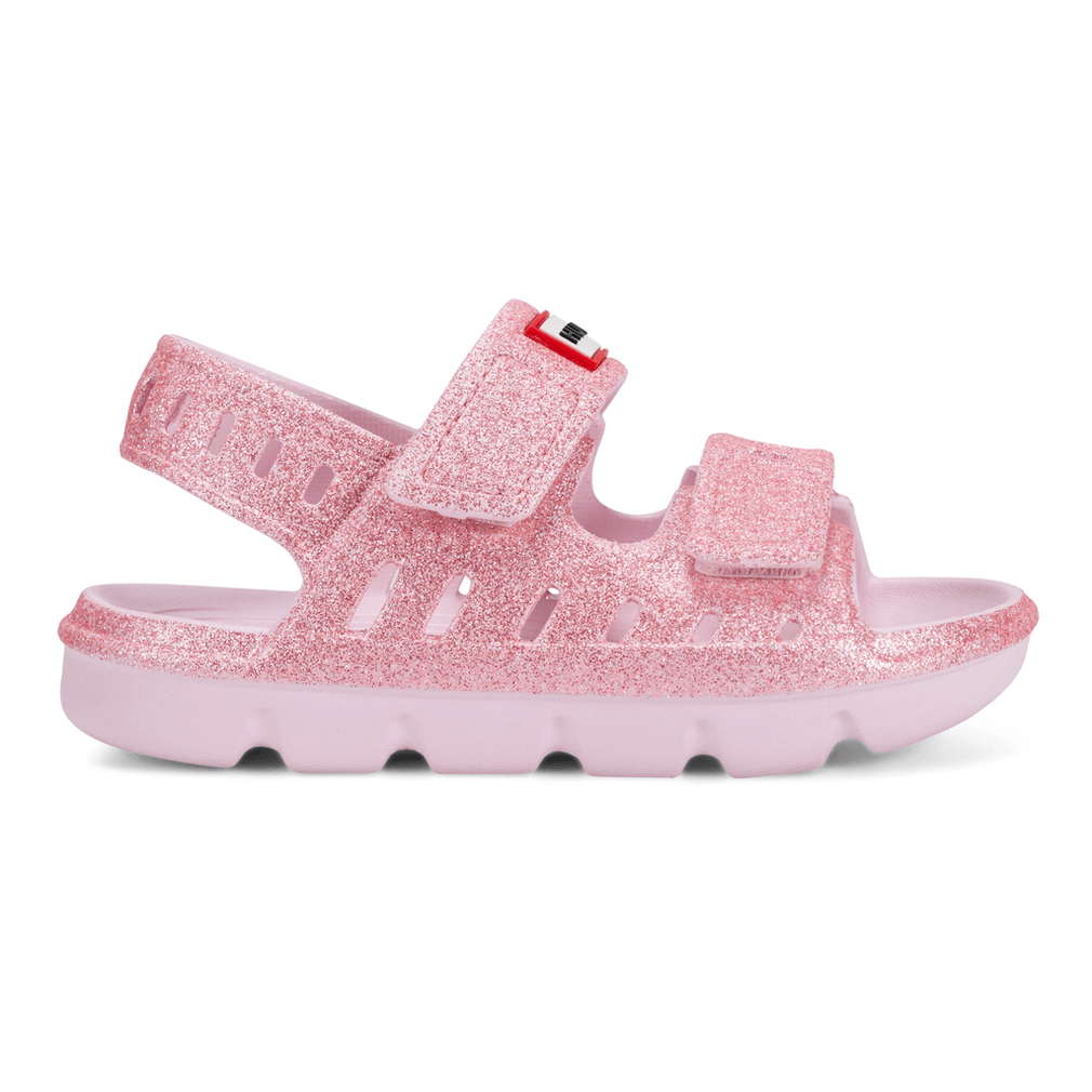 Hunter Little Kids Dottie Slingback Casual Platte Sandalen Roze Glitter