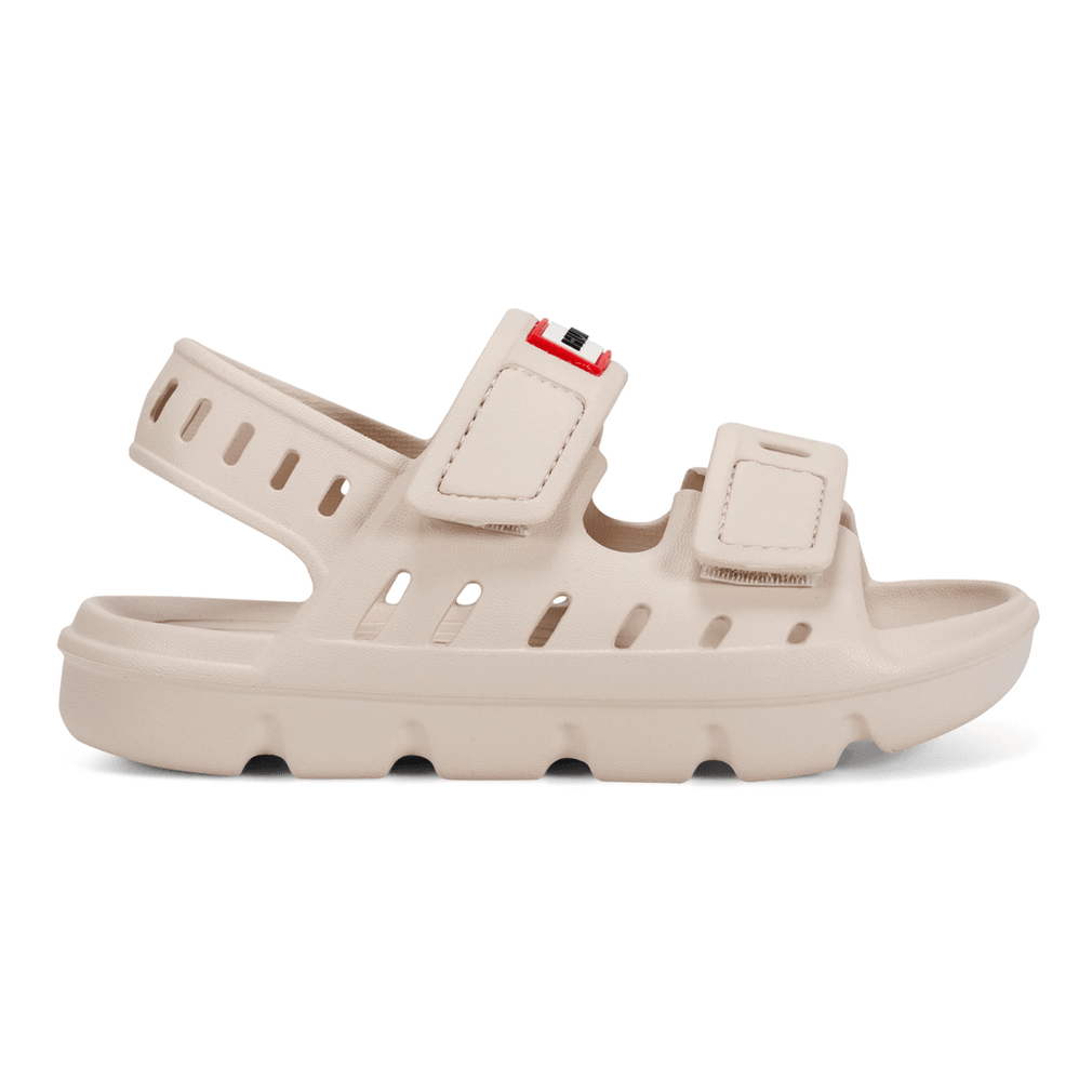 Hunter Little Kids Dottie Slingback Casual Flat Sandals Light Natural