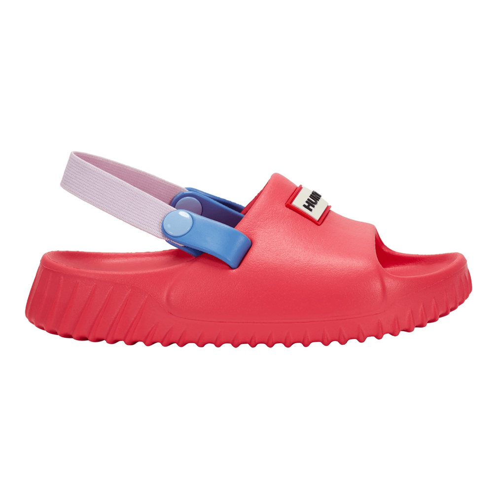 Hunter Little Kids Fern Slingback Casual Platte Sandalen, Medium Roze