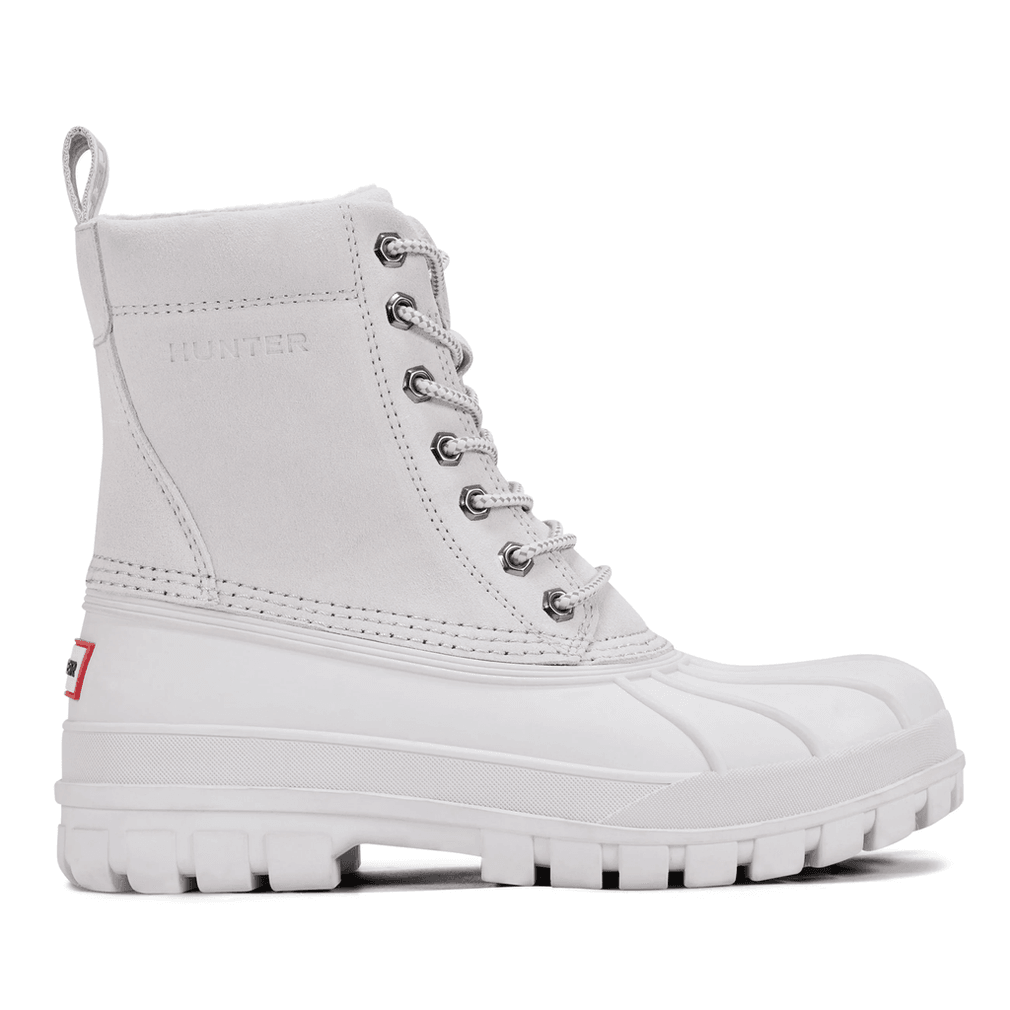 Hunter Southall Geïsoleerde Waterdichte Duckboots Voor Heren, Lichtgrijs