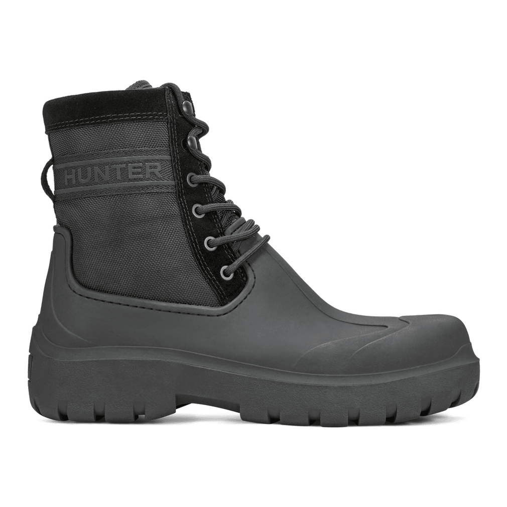Hunter Men's London Insulated Waterproof Duck Boots Black