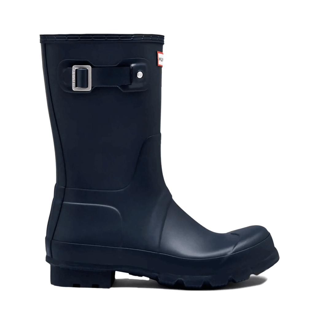 Hunter Men's Original Short Rain Boots Navy