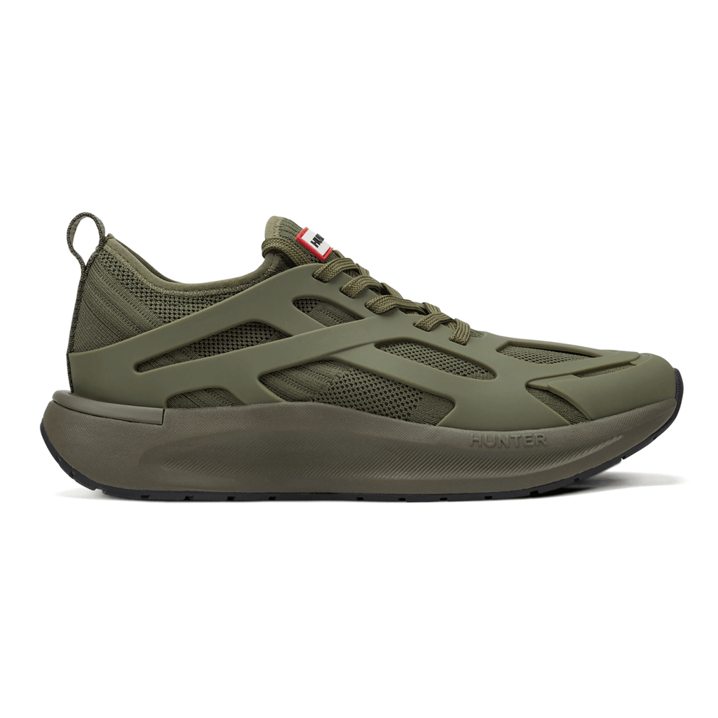 Hunter Men's Tulipano Casual Lace-Up Sneakers Medium Green