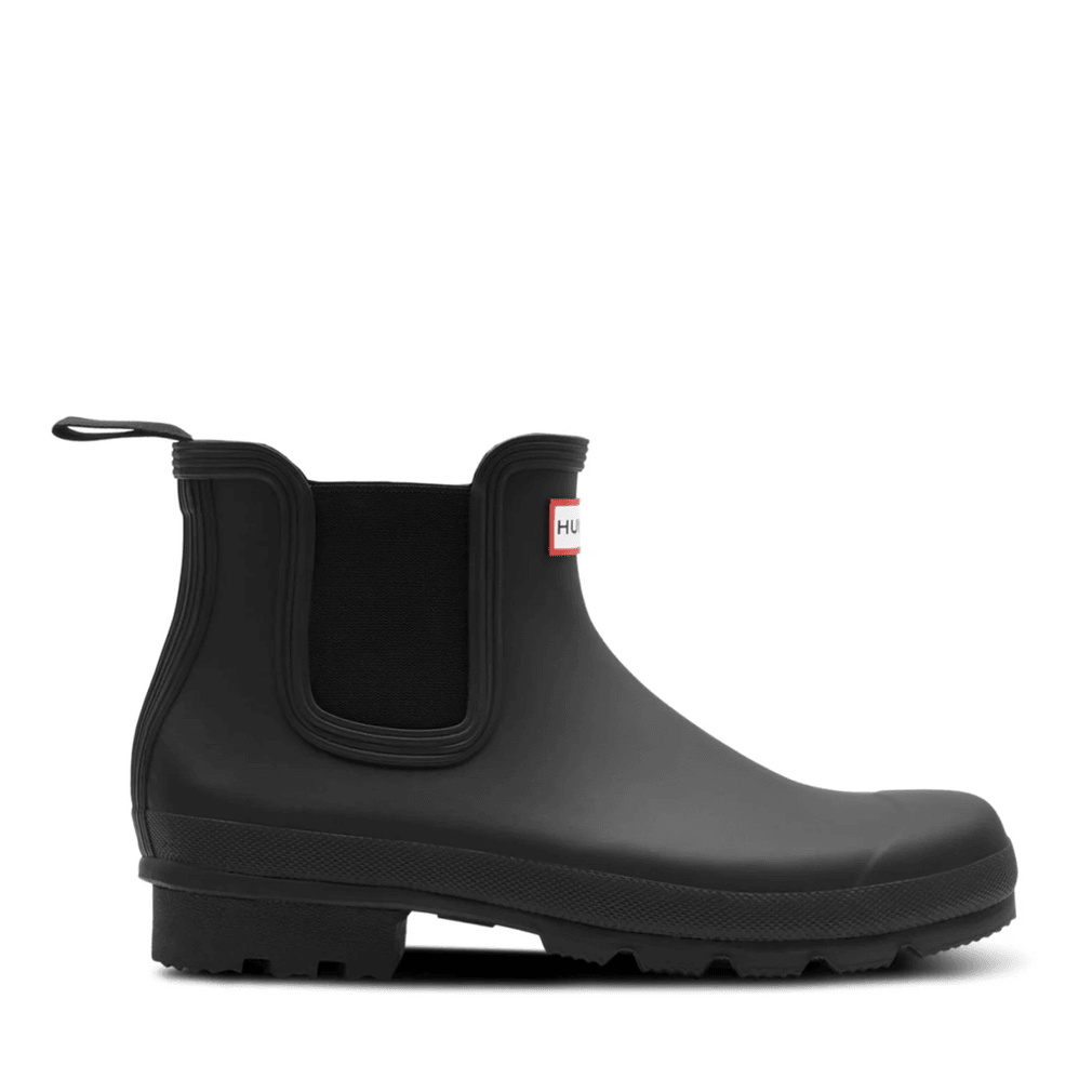 Hunter Original Chelsea Boots Voor Heren, Zwart