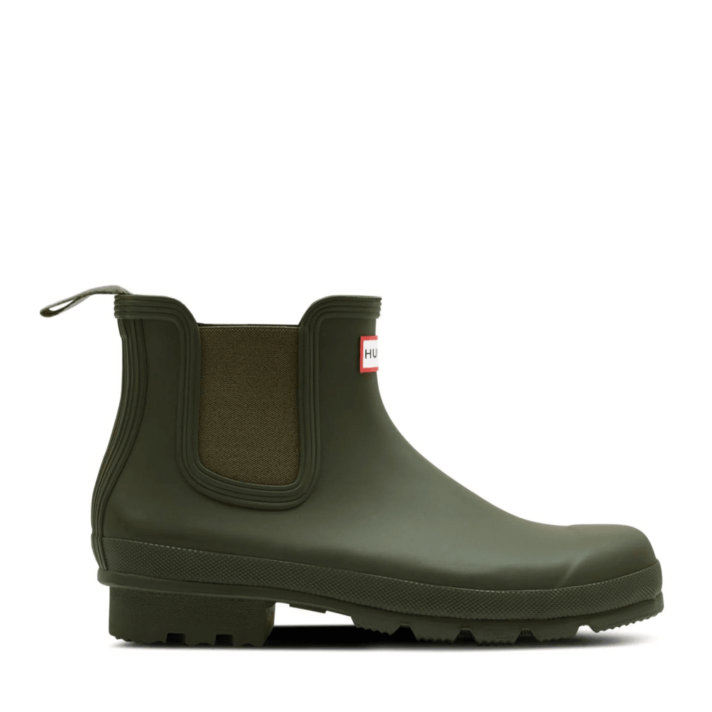Hunter Original Chelsea Boots Voor Heren, Dark Olive