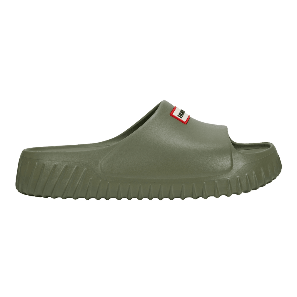 Hunter Finn Instapsandalen Voor Heren, Open Teen, Casual, Medium Groen