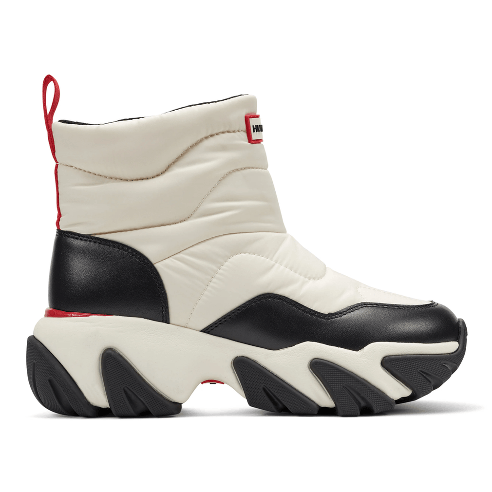 Hunter Debra Waterdichte Sneeuwlaarzen Voor Dames, Ivoorkleurig