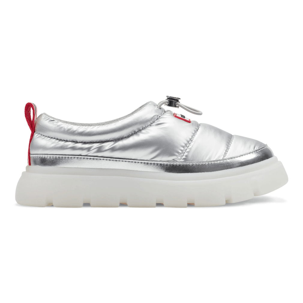 Hunter Madi Geïsoleerde, Waterbestendige Instapmuiltjes Voor Dames, Zilver