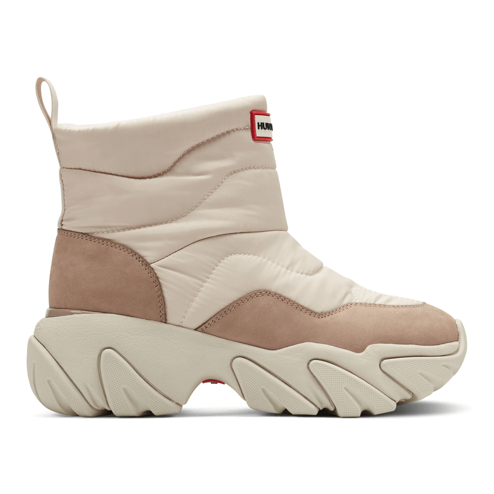 Hunter Debra Waterdichte Sneeuwlaarzen Voor Dames, Licht Natuurlijk