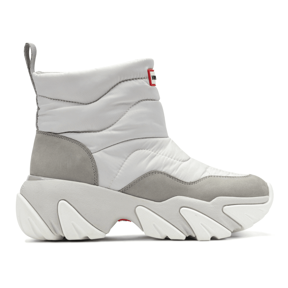 Hunter Debra Waterdichte Snowboots Voor Dames, Lichtgrijs