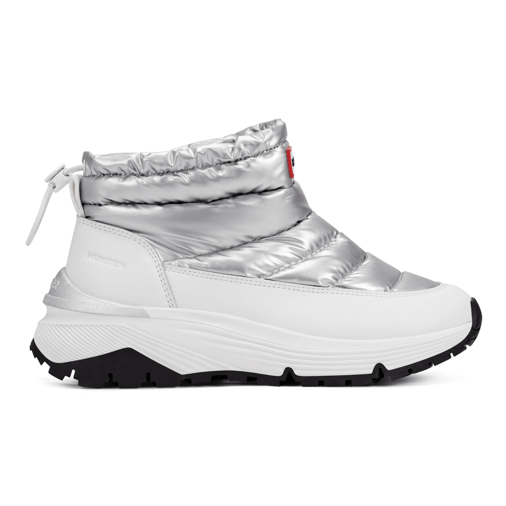 Hunter Anne Geïsoleerde, Waterdichte Sneeuwlaarsjes Voor Dames, Zilver