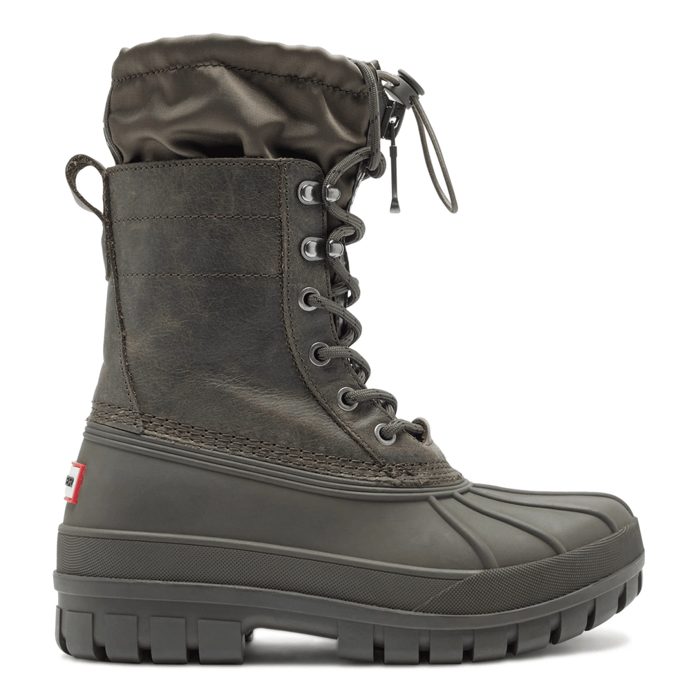 Hunter Skylar Waterdichte Duckboots Voor Dames, Donkergroen