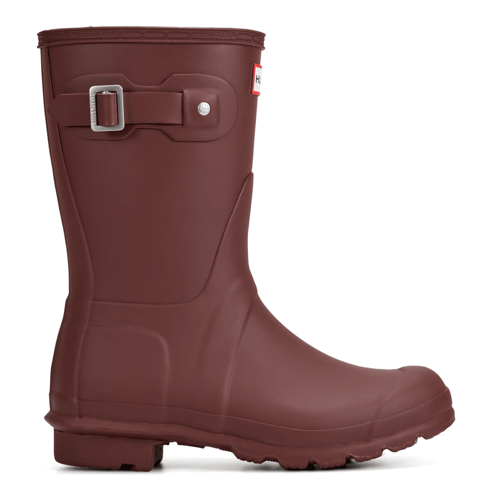 Hunter Women's Original Short Rain Boots Burgundy