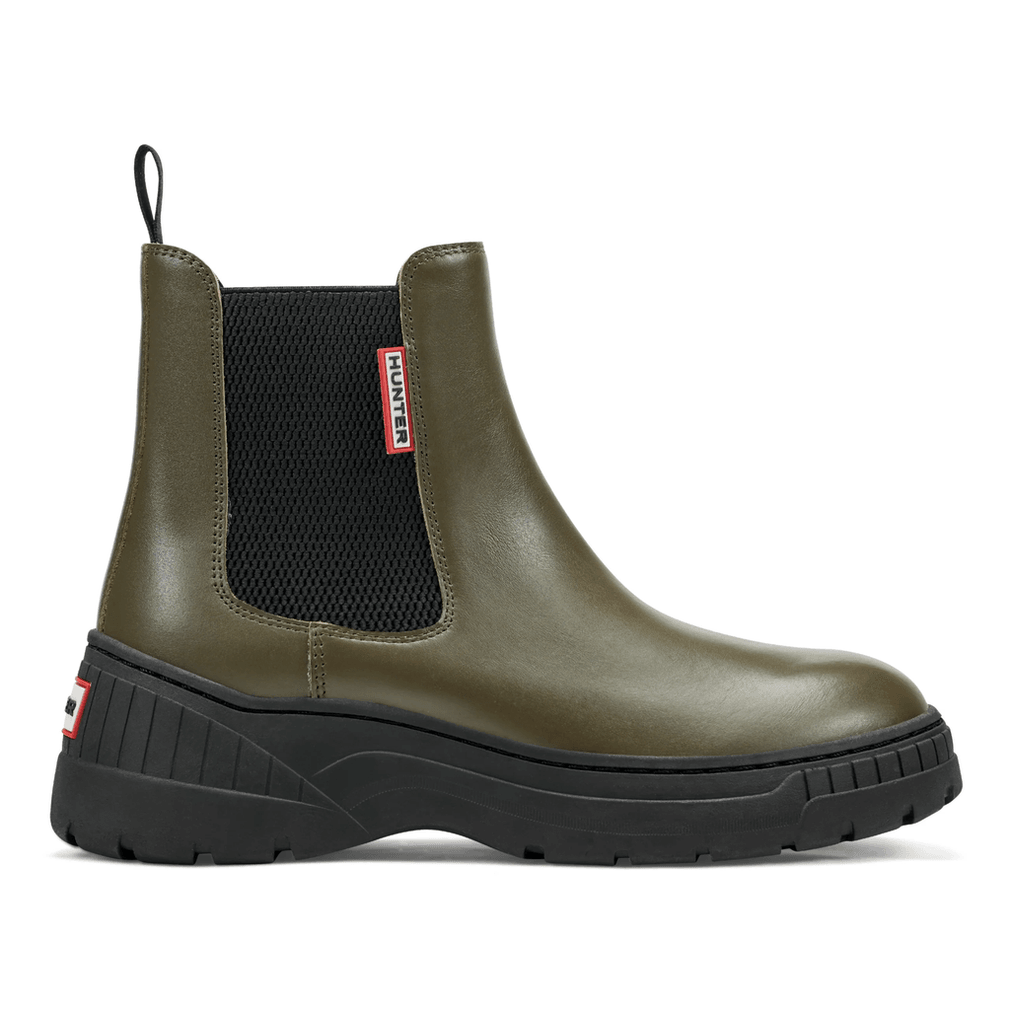 Hunter Neveah Instap Waterdichte Laarsjes Voor Dames, Medium Groen