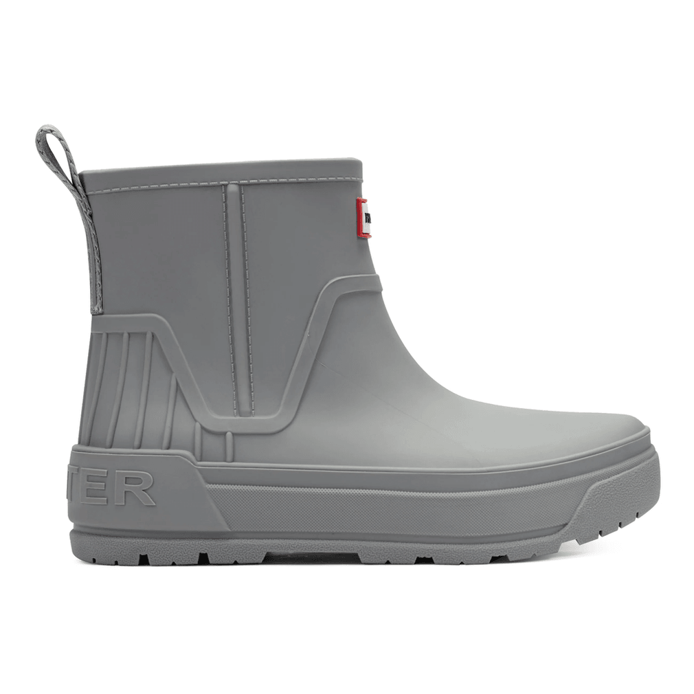 Hunter Women's Wales Waterproof Rain Booties Medium Gray
