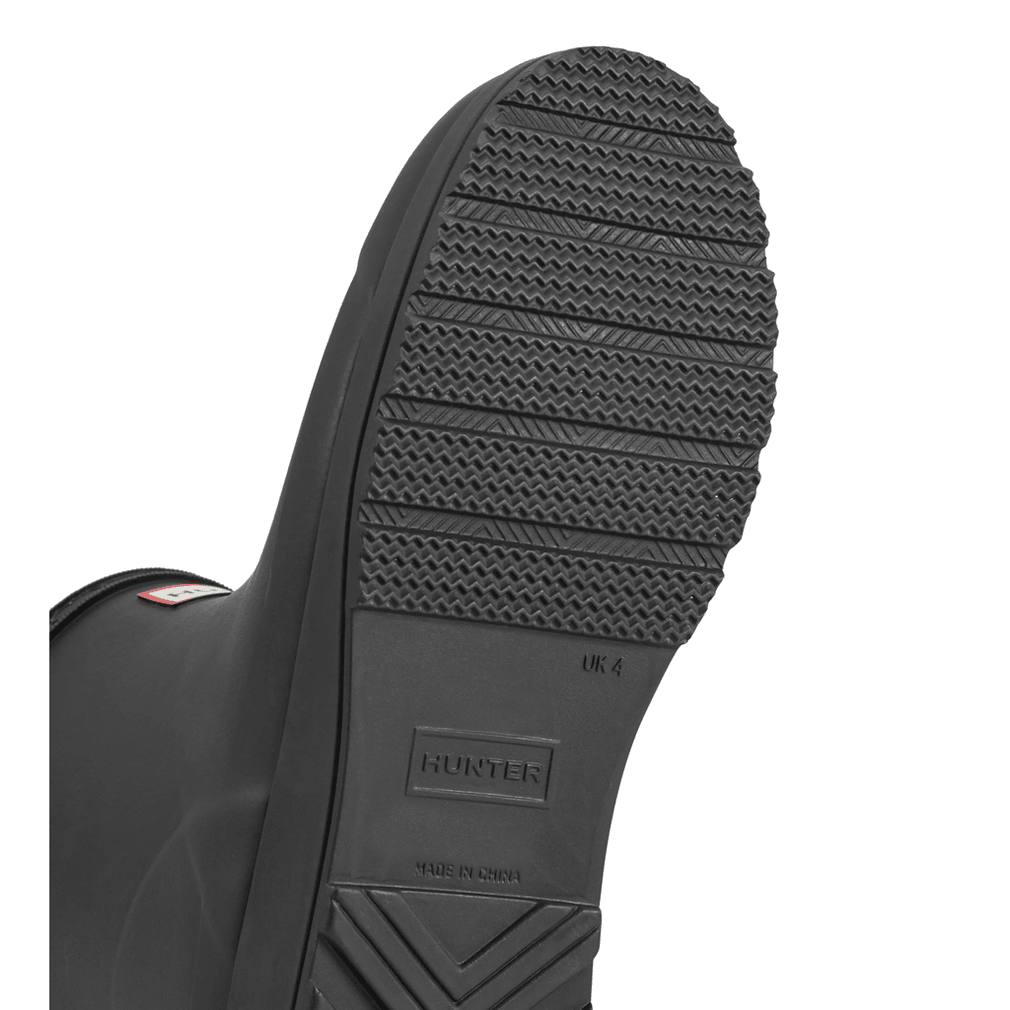 Hunter Women's Play™ Geïsoleerde Vegan Shearling Korte Regenlaarzen Zwart