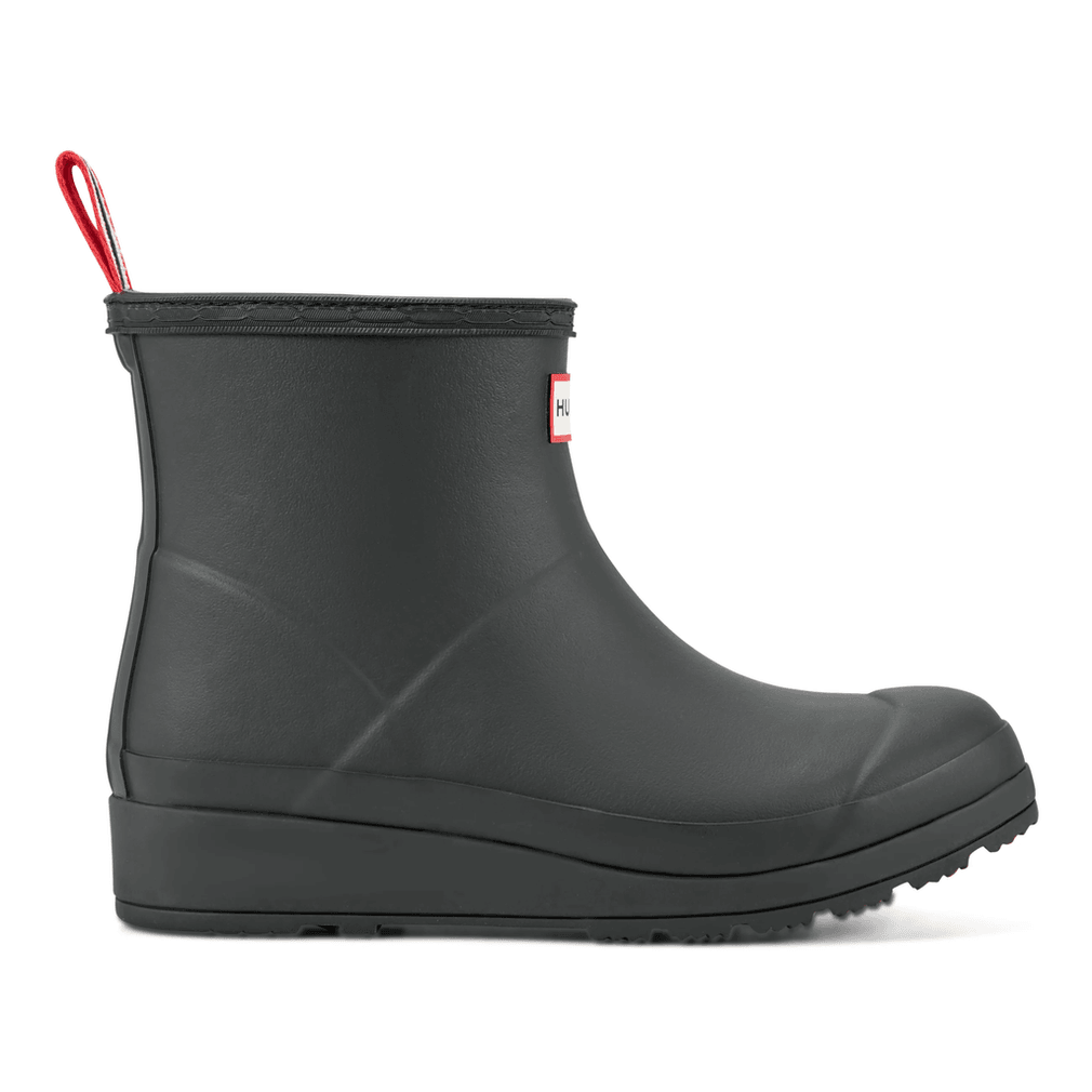 Hunter Women's PLAY™ Insulated Vegan Shearling Short Rain Boots Black