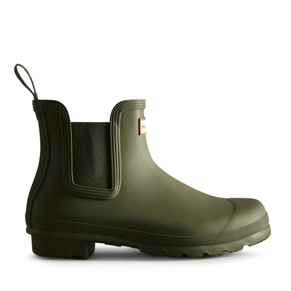 Hunter Original Chelsea Boots Voor Dames, Olijfblad