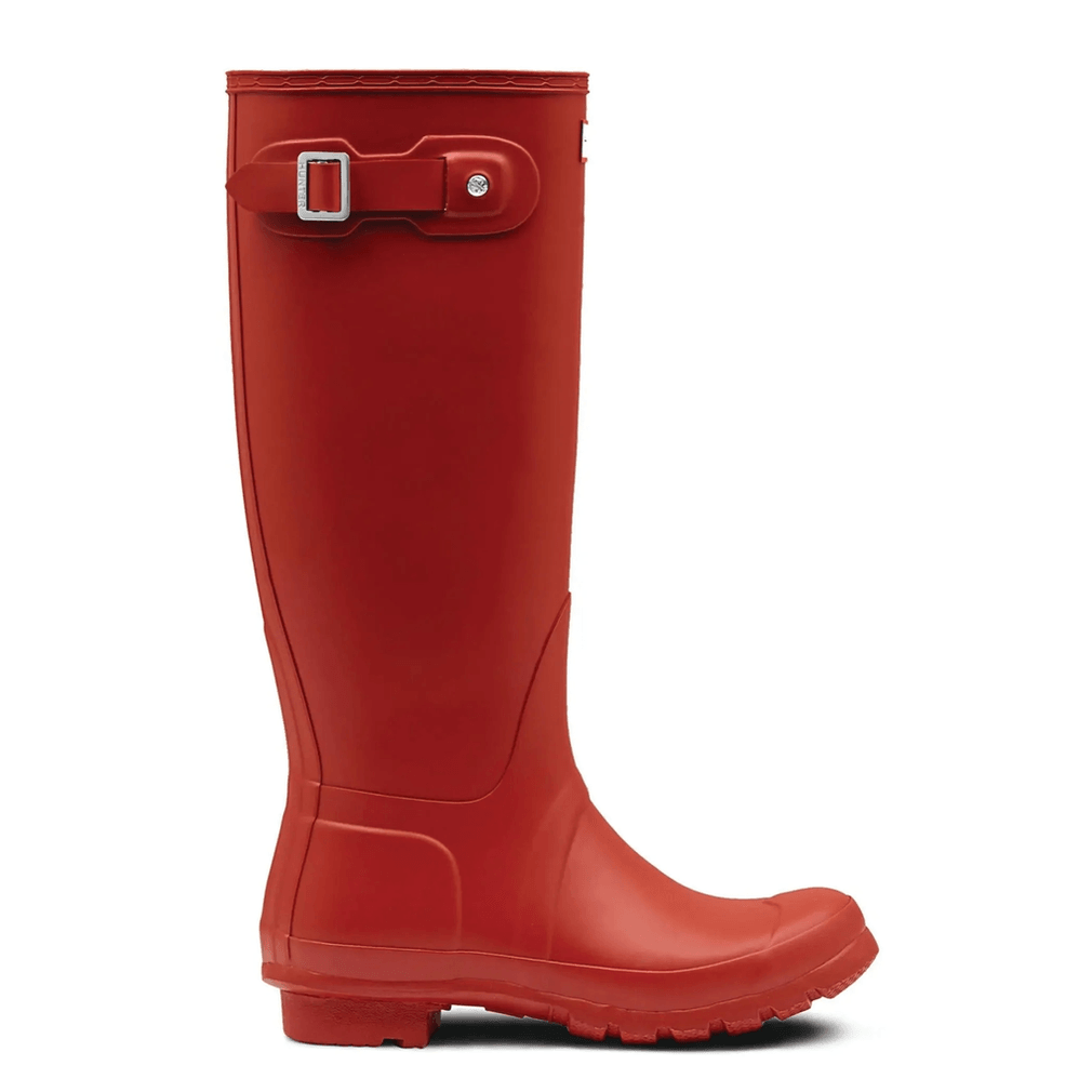 Hunter Original Tall Regenlaarzen Voor Dames, Military Red
