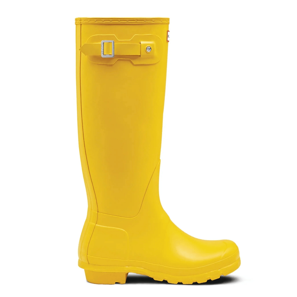 Hunter Original Tall Regenlaarzen Voor Dames, Geel