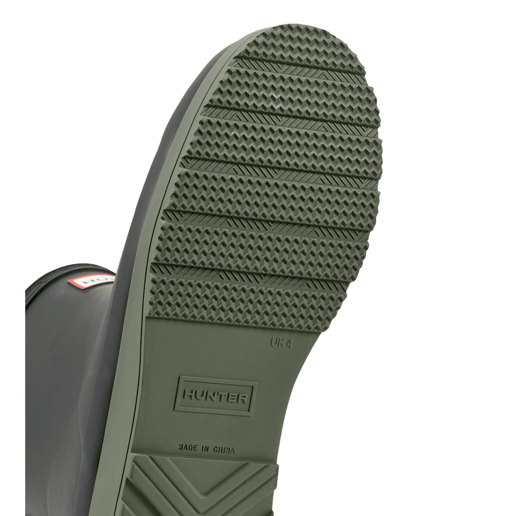 Hunter Dames Play™ Geïsoleerde Veganistische Shearling Korte Regenlaarzen Zwart