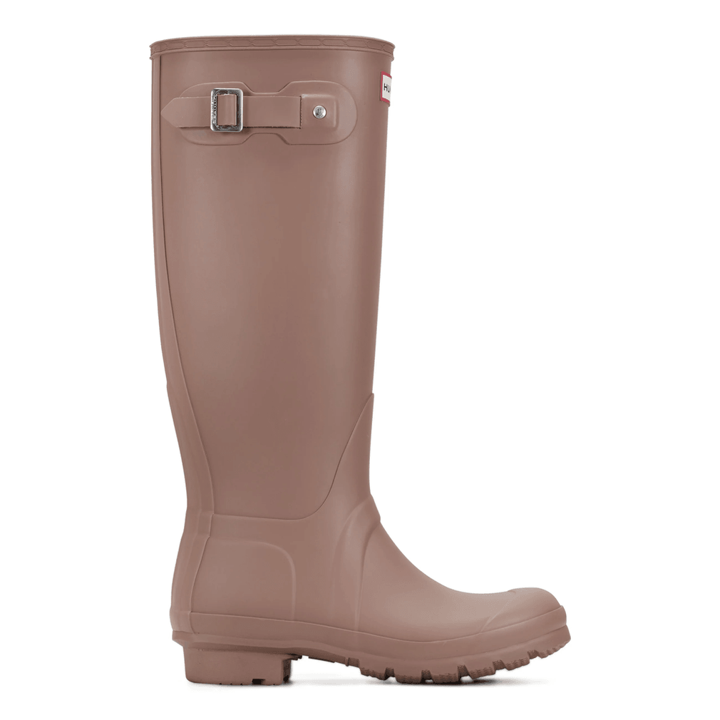 Hunter Original Tall Regenlaarzen Voor Dames, Lichtbruin