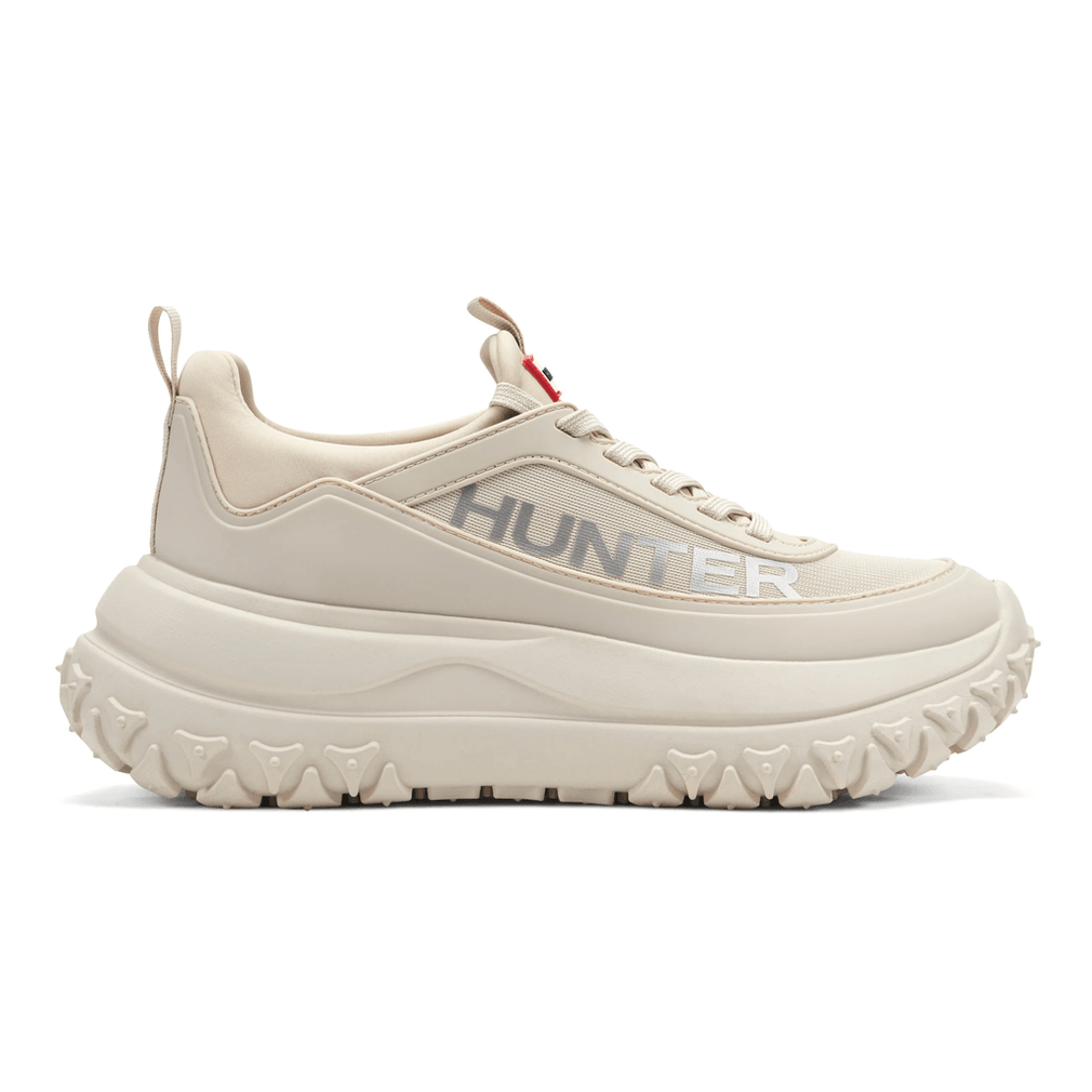 Hunter Miller Vetersneakers Voor Dames, Taupe