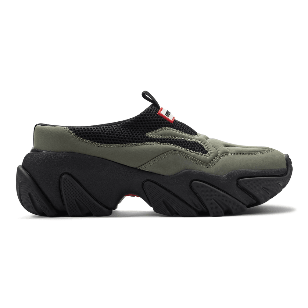 Hunter Darisa Slip-on Casual Schoenen Voor Dames, Donkergroen