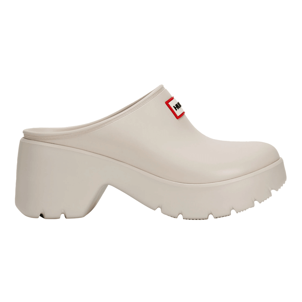 Hunter Anika Slip-on Casual Clogs Voor Dames, Ivoor