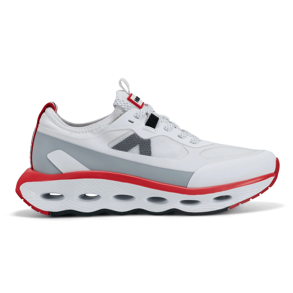 Hunter Ginny Casual Vetersneakers Voor Dames Rood